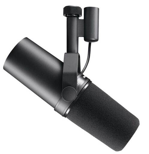 Shure SM7b vocal, podcast and voiceover microphone hire Melbourne