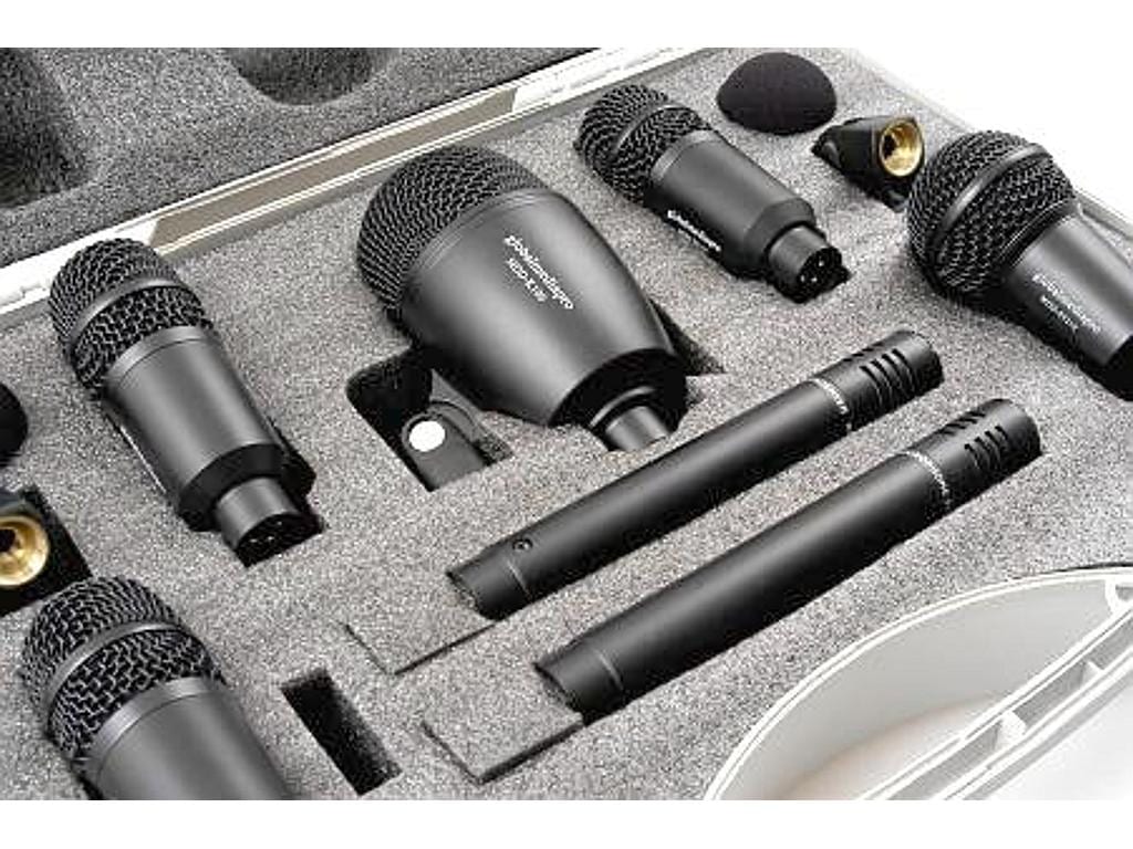 Microphones and audio equipment available for hire