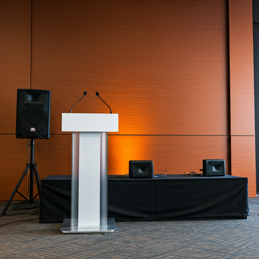 Corporate presentation package equipment available for hire