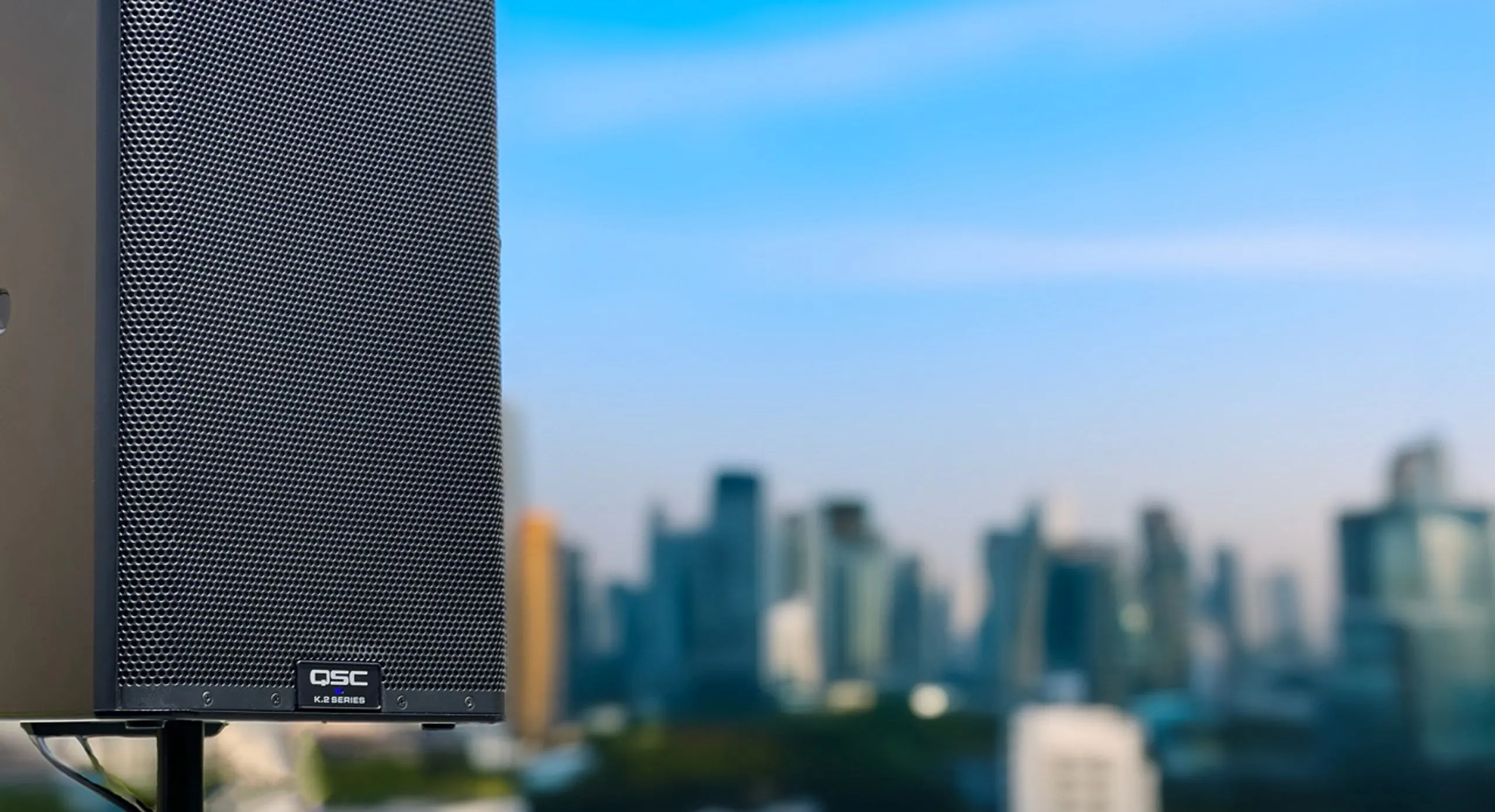 PA speaker system from Creative Kicks audio hire